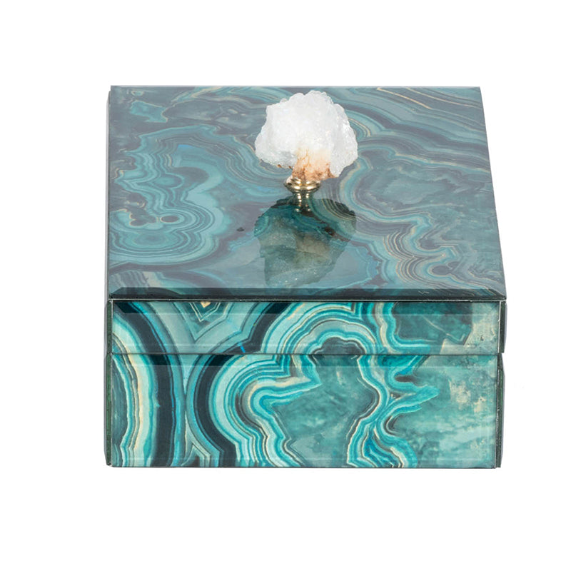 Bethany Marbled Jewelry Box, Stackable
