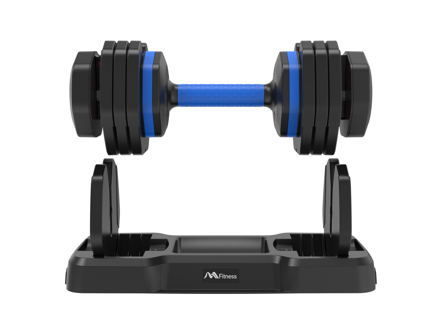Adjustable 55lb Dumbbell Set of 2 with Anti-Slip Handle