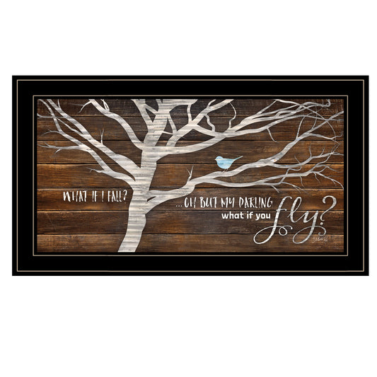 Trendy Decor 4U "What if You Fly" Framed Wall Art