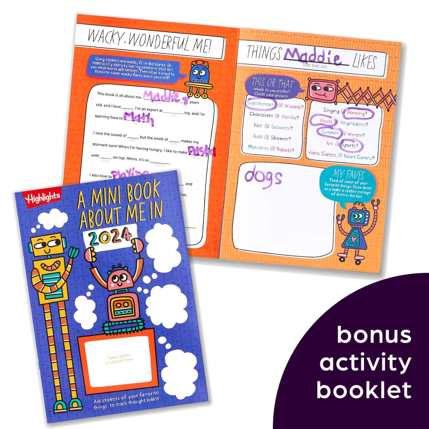 Highlights My First Puzzle Fun 2024 Puzzle Books for Kids Ages 3-6, 4-Book Set of Matching, Mazes, Spot-The-Differences, and More Travel-Friendly Screen Free Brain-Boosting Activities