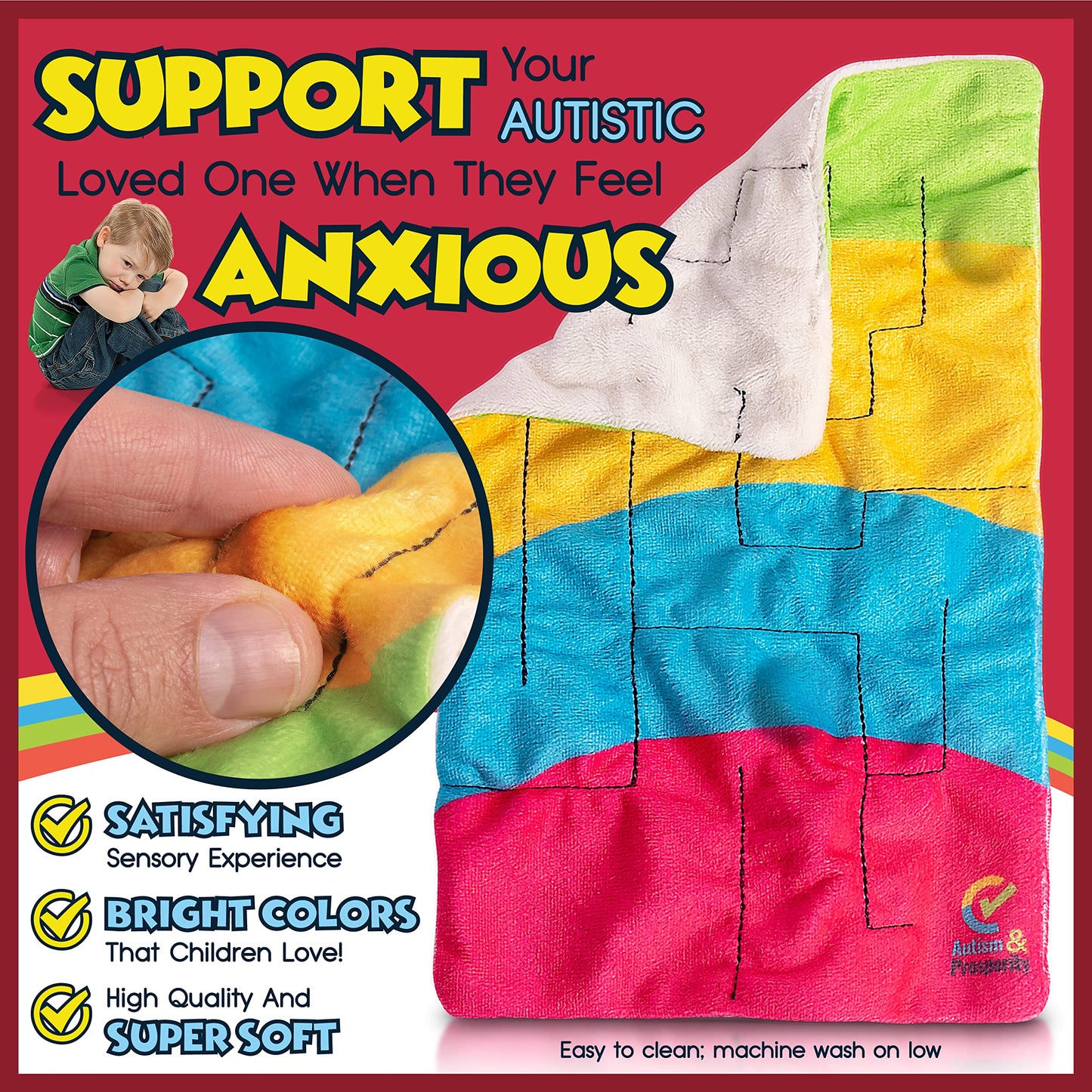 Autism & Prosperity Kids Toys Quiet & Education Sensory Stim Alt Autistic Children Bundle, ASD Boys Girl Teen Special Needs Classroom No 1-3 Toddlers Age 3 4 5-7 8-12 Products Games Learning Materials