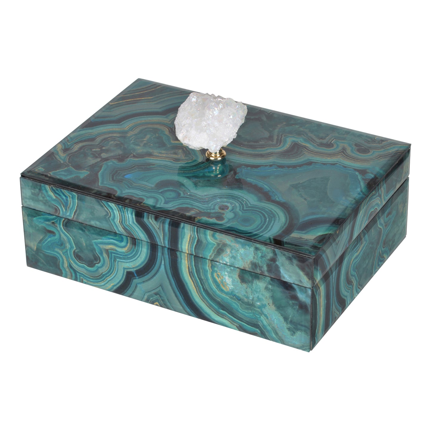 Bethany Marbled Jewelry Box, Stackable